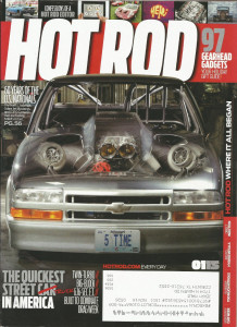 HOT ROD 2015 JAN - LARSONs TRUCK, US NATS, HEMI HENRY J, BONNEVILLE, DI